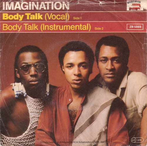 Cover Imagination - Body Talk (7, Single) Schallplatten Ankauf
