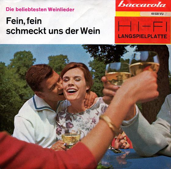 Bild Unknown Artist - Fein, Fein Schmeckt Uns Der Wein - Die Beliebtesten Weinlieder (7, EP) Schallplatten Ankauf