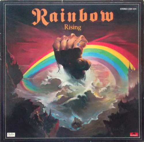 Cover Rainbow - Rising (LP, Album, RE, Gat) Schallplatten Ankauf