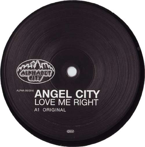 Cover Angel City - Love Me Right (12) Schallplatten Ankauf