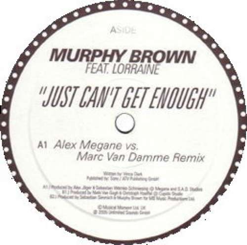 Cover Murphy Brown - Just Can't Get Enough (12) Schallplatten Ankauf