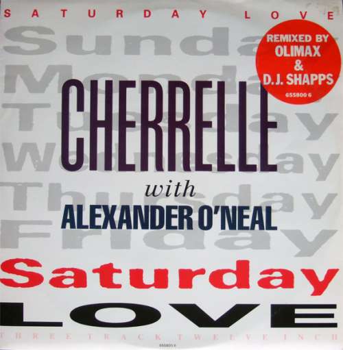 Cover Cherrelle With Alexander O'Neal - Saturday Love (Remix) (12) Schallplatten Ankauf