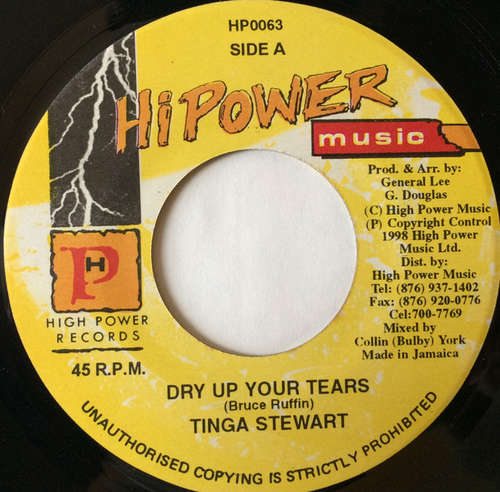 Bild Tinga Stewart - Dry Up Your Tears (7) Schallplatten Ankauf