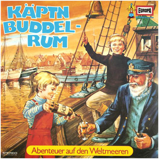 Cover Eberhard Alexander-Burgh - Käptn Buddelrum - Abenteuer Auf Den Weltmeeren (LP) Schallplatten Ankauf