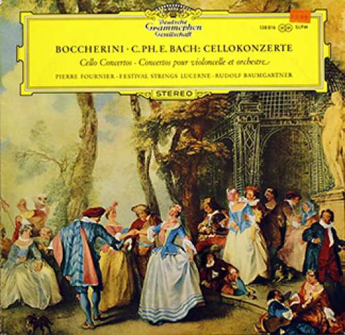 Cover Boccherini* • C. Ph. E. Bach*, Pierre Fournier, Festival Strings Lucerne, Rudolf Baumgartner - Cellokonzerte (LP) Schallplatten Ankauf