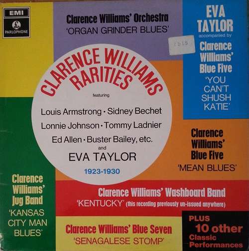 Cover Clarence Williams - Clarence Williams Rarities (LP, Comp, Mono) Schallplatten Ankauf