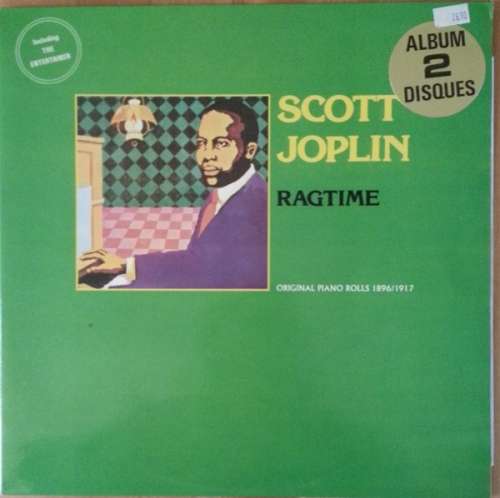 Cover Scott Joplin - Ragtime - Original Piano Rolls 1896/1917 (2xLP) Schallplatten Ankauf