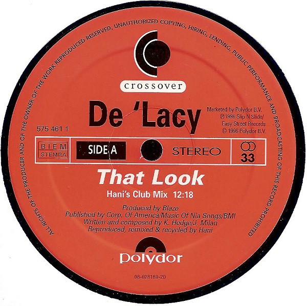 Bild De'Lacy - That Look (12) Schallplatten Ankauf