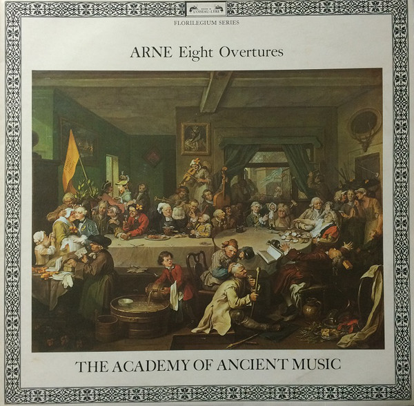 Cover Arne* - The Academy Of Ancient Music - Eight Overtures (LP) Schallplatten Ankauf
