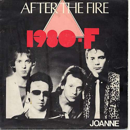 Cover After The Fire - 1980-F (7, Single) Schallplatten Ankauf