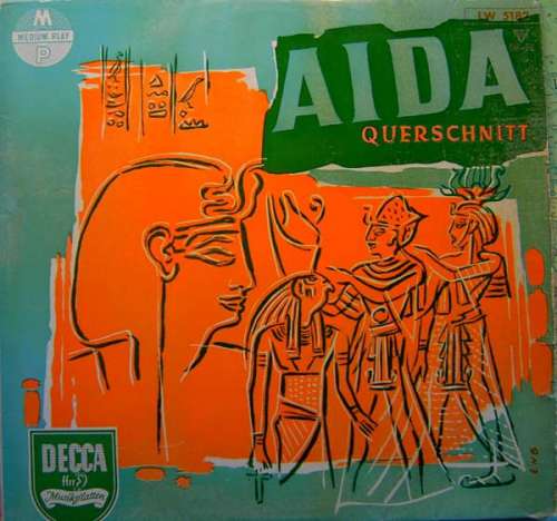 Cover Giuseppe Verdi - Aida - Querschnitt (10) Schallplatten Ankauf