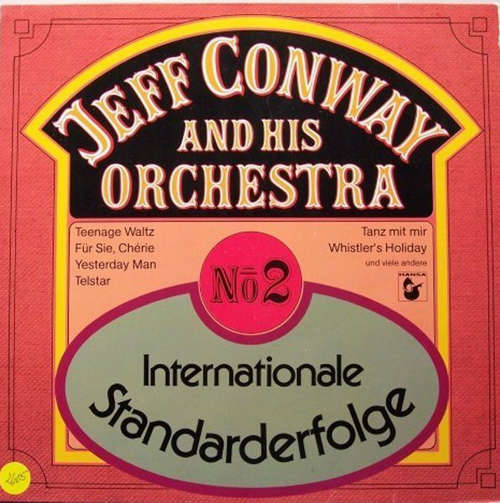 Cover Jeff Conway And His Orchestra - No. 2 - Internationale Standarderfolge (LP, Album) Schallplatten Ankauf