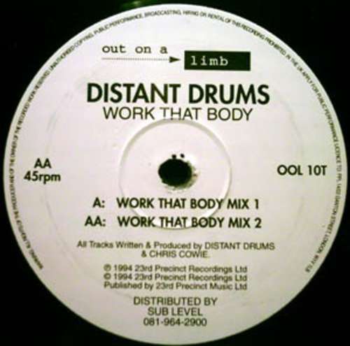 Cover Distant Drums - Work That Body (12) Schallplatten Ankauf