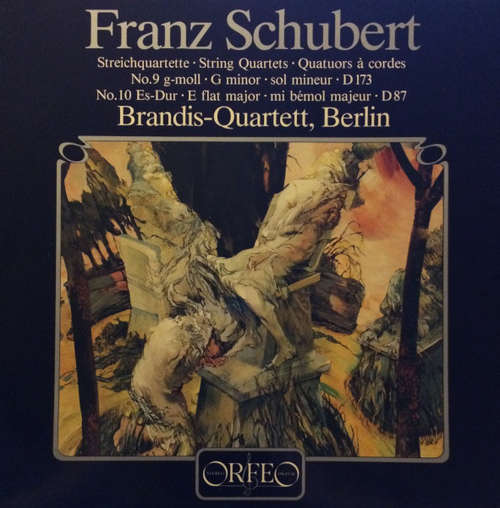 Cover Franz Schubert, Brandis-Quartett, Berlin* - Streichquartette No. 9 G-moll D 173 / No. 10 Es-dur D87 (LP) Schallplatten Ankauf