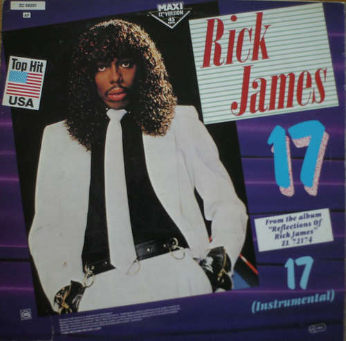 Cover Rick James - 17 (12, Maxi) Schallplatten Ankauf