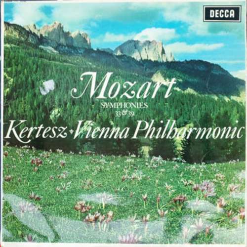 Cover Mozart*, Kertesz*, Vienna Philharmonic* - Symphonies 33 & 39 (LP, Mono) Schallplatten Ankauf
