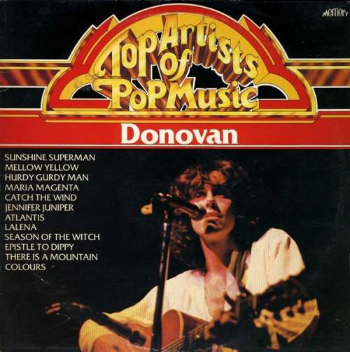 Cover Donovan - Top Artists Of Pop Music (LP, Comp) Schallplatten Ankauf