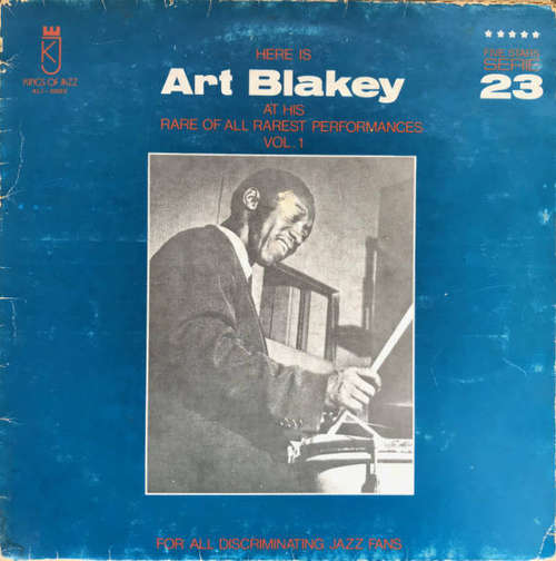 Cover Art Blakey & The Jazz Messengers - At Their Rare Of All Rare Performances Vol 1 (LP, Album) Schallplatten Ankauf