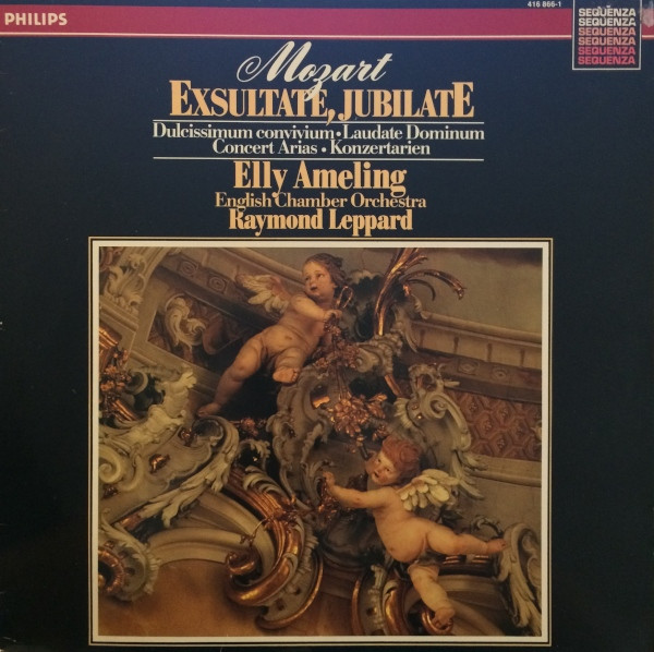 Cover Mozart* - Elly Ameling, English Chamber Orchestra, Raymond Leppard - Exsulate, Jubilate (LP) Schallplatten Ankauf