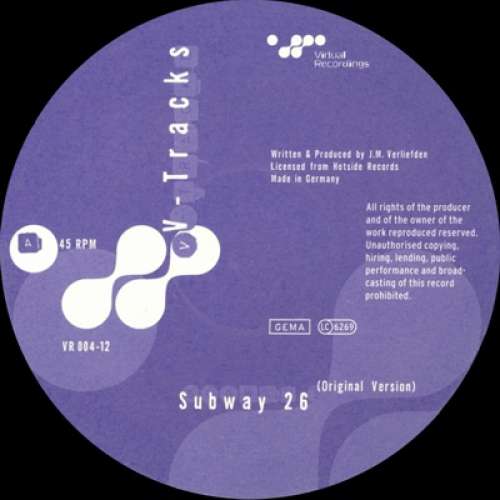 Cover V-Tracks - Subway 26 (12) Schallplatten Ankauf