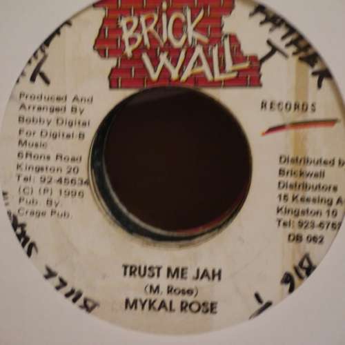 Cover Mykal Rose* - Trust Me Jah (7) Schallplatten Ankauf