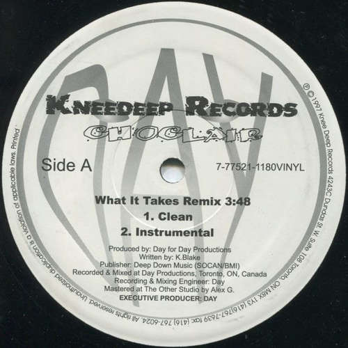 Cover Choclair - What It Takes (Remix) (12) Schallplatten Ankauf