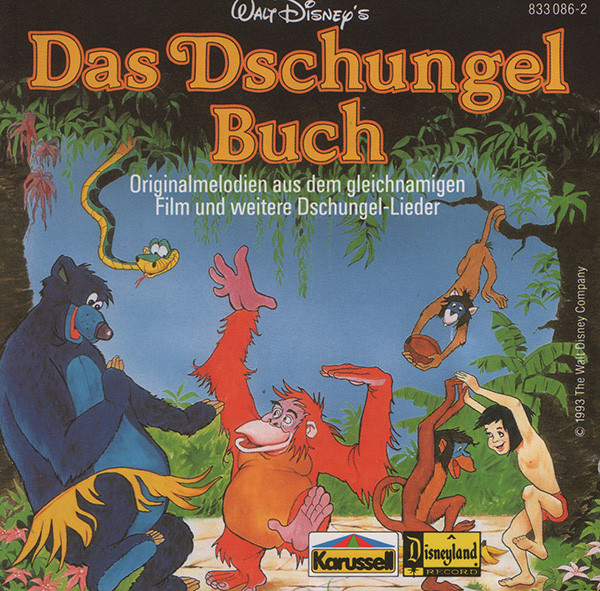 Cover Unknown Artist - Das Dschungel Buch (CD, Comp) Schallplatten Ankauf