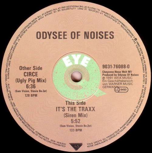 Cover Odysee Of Noises* - Circe / It's The Traxx (12) Schallplatten Ankauf