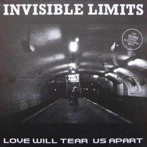 Cover Invisible Limits - Love Will Tear Us Apart (12, Ltd, Whi) Schallplatten Ankauf