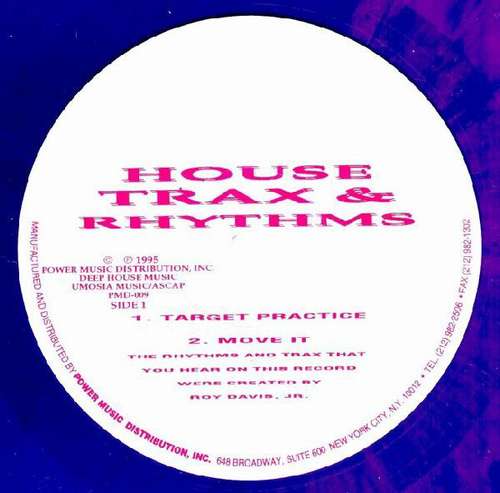 Cover Roy Davis Jr. - House Trax & Rhythms (12, Pur) Schallplatten Ankauf