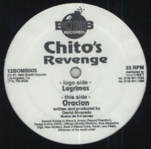 Cover Chito's Revenge* - Lagrimas / Oracion (12) Schallplatten Ankauf