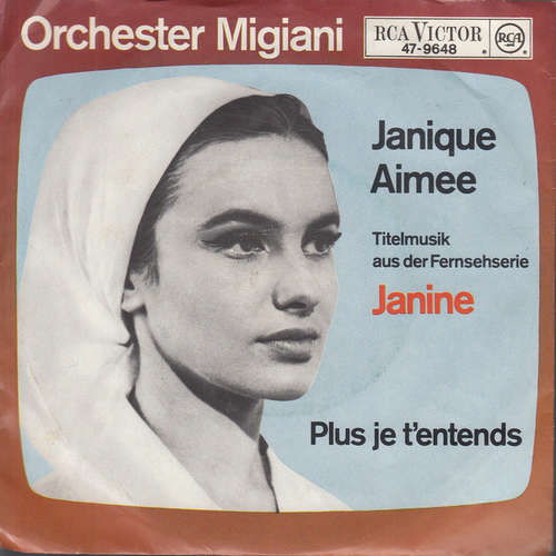 Cover Orchester Migiani* - Janique Aimee - Titelmusik Aus Der Fernsehserie Janine  (7, Single) Schallplatten Ankauf