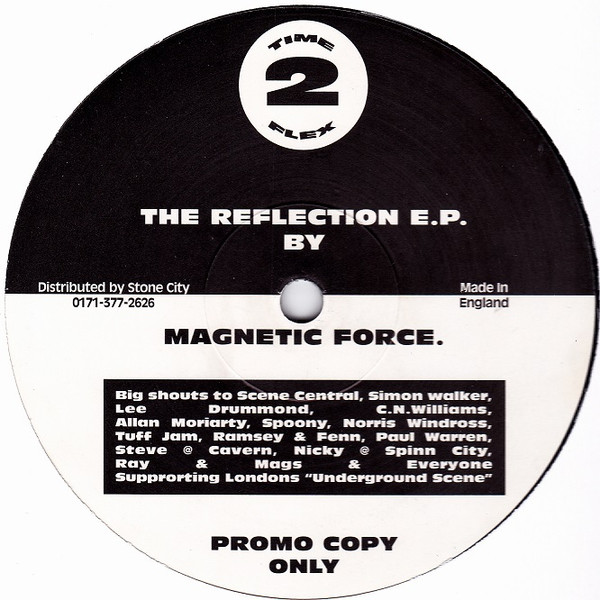 Cover Magnetic Force - The Reflection E.P. (12, EP, Promo) Schallplatten Ankauf