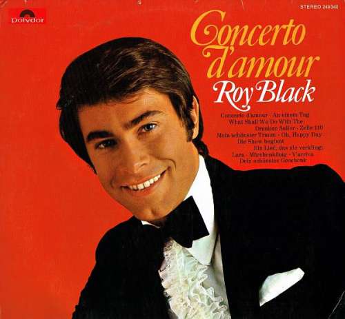 Cover Roy Black - Concerto D'Amour (LP, Album) Schallplatten Ankauf