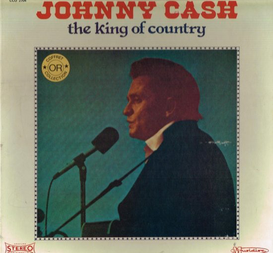 Cover Johnny Cash - The King Of Country (3xLP, Comp + Box) Schallplatten Ankauf