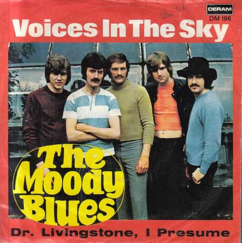 Cover The Moody Blues - Voices In The Sky / Dr. Livingstone I Presume (7, Single) Schallplatten Ankauf