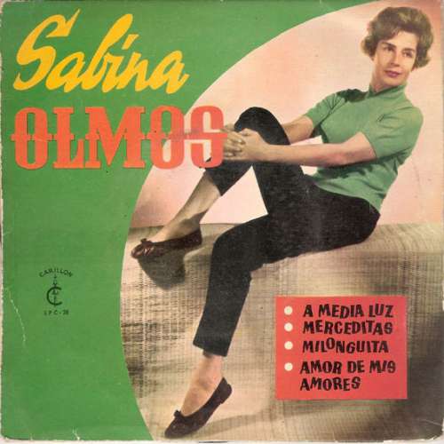 Cover Sabina Olmos - Canciones Argentinas (Vol. 1) (7, EP) Schallplatten Ankauf