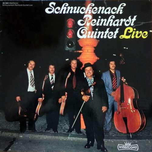 Cover Schnuckenack Reinhardt Quintet* - Schnuckenack Reinhardt Quintet ‎Live  (LP, Album, Gat) Schallplatten Ankauf