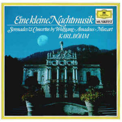 Cover Wolfgang Amadeus Mozart, Karl Böhm - Eine Kleine Nachtmusik - Serenaden Und Konzerte (LP) Schallplatten Ankauf