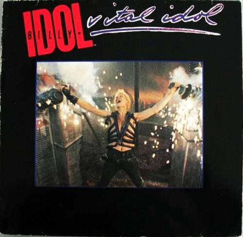 Cover Billy Idol - Vital Idol (LP, Comp) Schallplatten Ankauf