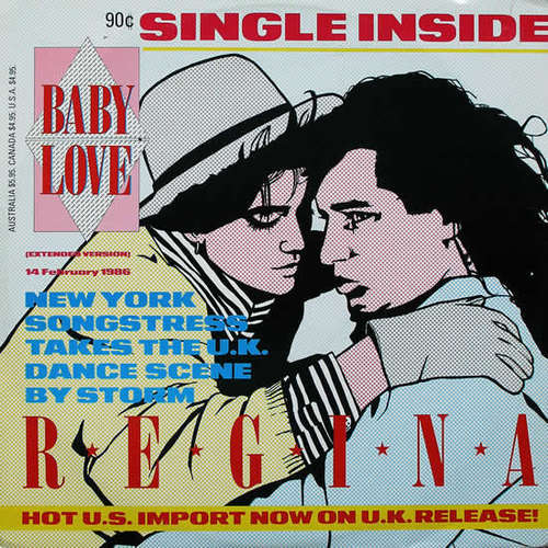 Cover Regina (2) - Baby Love (12) Schallplatten Ankauf