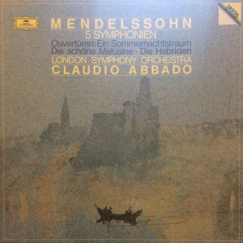 Cover Mendelssohn*, London Symphony Orchestra*, Claudio Abbado - 5 Symphonien • Ouvertüren (4xLP + Box) Schallplatten Ankauf