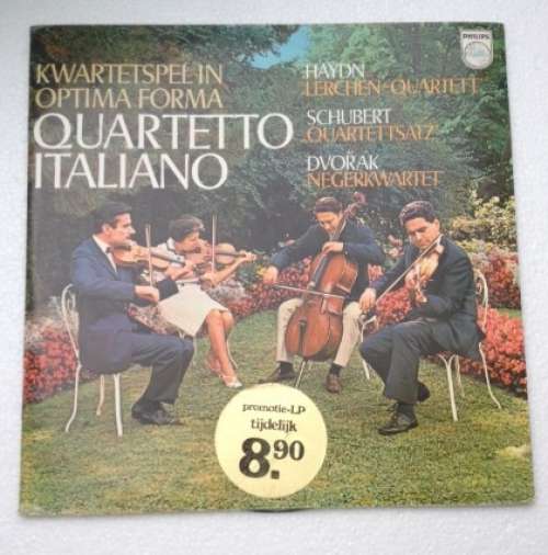 Cover Quartetto Italiano - Haydn* / Schubert* / Dvořák* - Kwartetspel In Optima Forma (LP) Schallplatten Ankauf