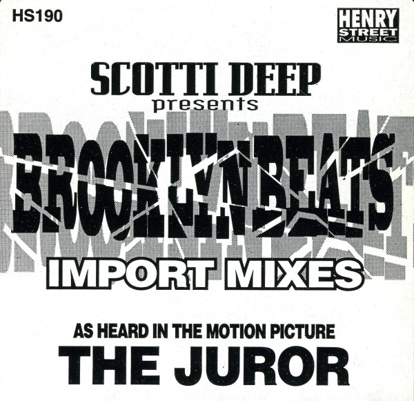 Cover Scotti Deep - Brooklyn Beats Import Mixes (12) Schallplatten Ankauf