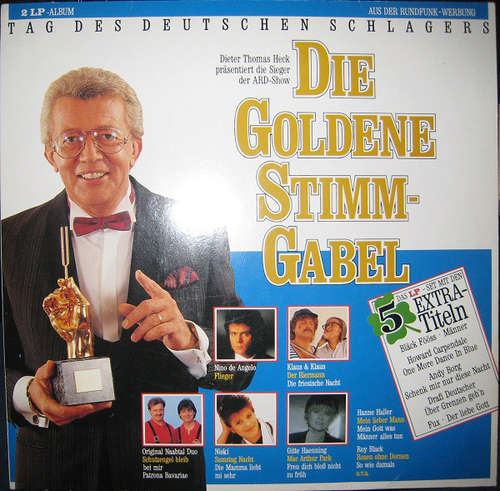 Cover Various - Die Goldene Stimmgabel - Dieter Thomas Heck Präsentiert Die Sieger Der ARD-Show (2xLP, Comp) Schallplatten Ankauf