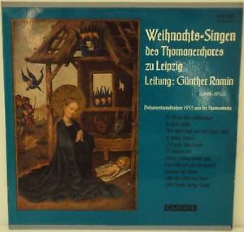 Cover Thomanerchor - Weihnachts-Singen Des Thomanerchores Zu Leipzig (10, RE) Schallplatten Ankauf