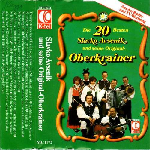 Cover Slavko Avsenik Und Seine Original Oberkrainer - Die 20 Besten (Cass, Comp) Schallplatten Ankauf