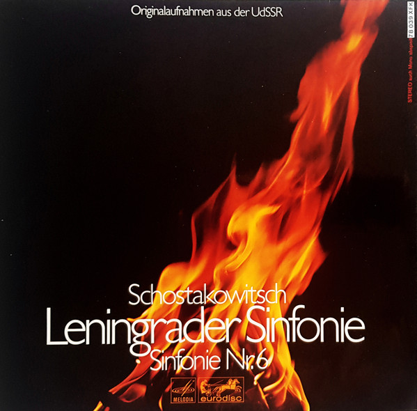 Cover Schostakowitsch* - Leningrader Sinfonie / Sinfonie Nr.6 (2xLP, Comp, RP) Schallplatten Ankauf