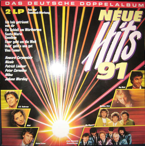 Bild Various - Neue Hits 91 - Das Deutsche Doppelalbum (2xLP, Comp) Schallplatten Ankauf