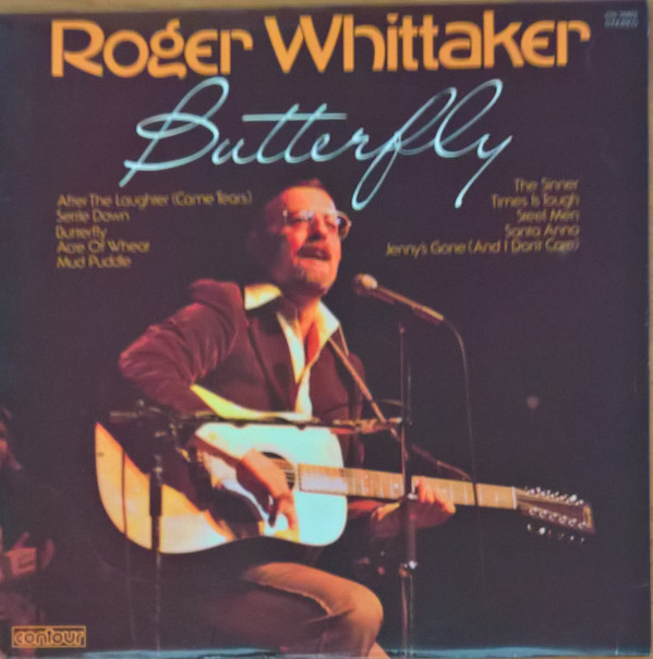 Cover Roger Whittaker - Butterfly (LP, RE, Whi) Schallplatten Ankauf